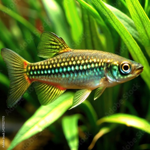 celestial-pearl-danio-fish photo