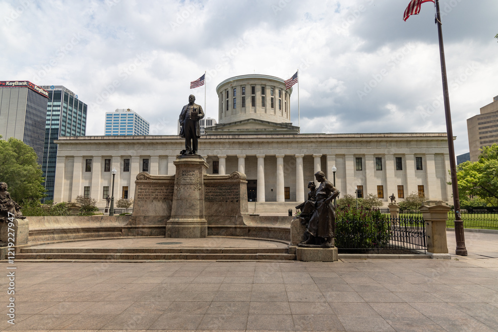 Ohio State capitol.
