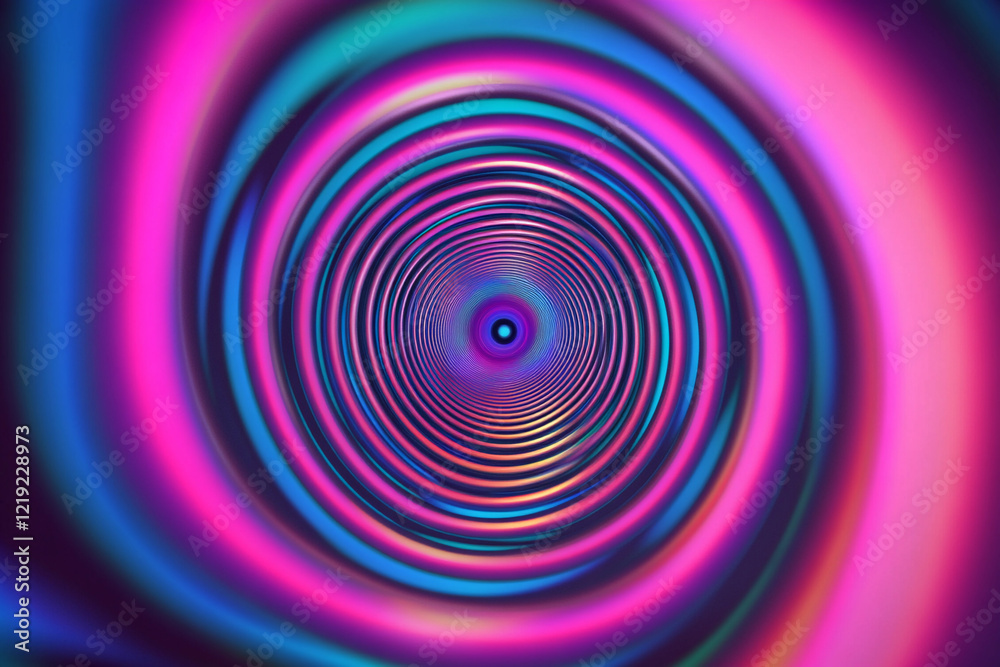 Vibrant swirling colors create a mesmerizing tunnel effect with intricate patterns and depth Vibrant swirling colors create a mesmerizing tunnel effect with intricate patterns and depth