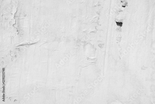 Old ripped torn blank black and white posters textures backgrounds grunge creased crumpled paper vintage collage placards empty space text