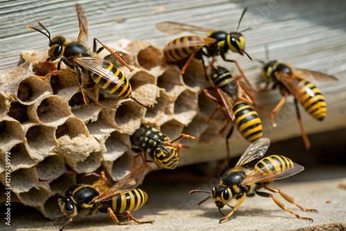 ouch yes wasps sting but they are as important to gardens  as honeybees photo