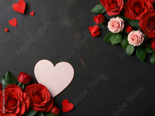 heart of roses