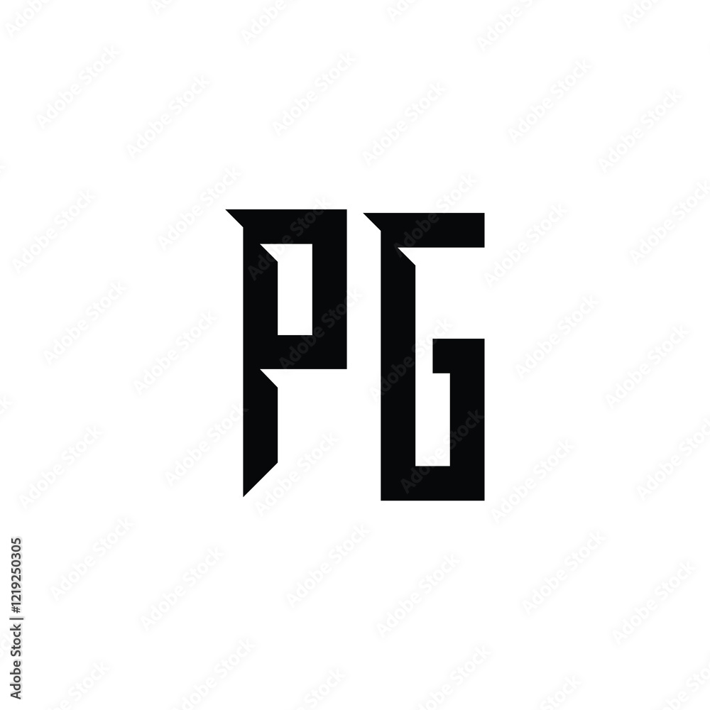 PG monogram logo design letter text name symbol monochrome logotype alphabet character simple logo PG monogram logo design letter text name symbol monochrome logotype alphabet character simple logo