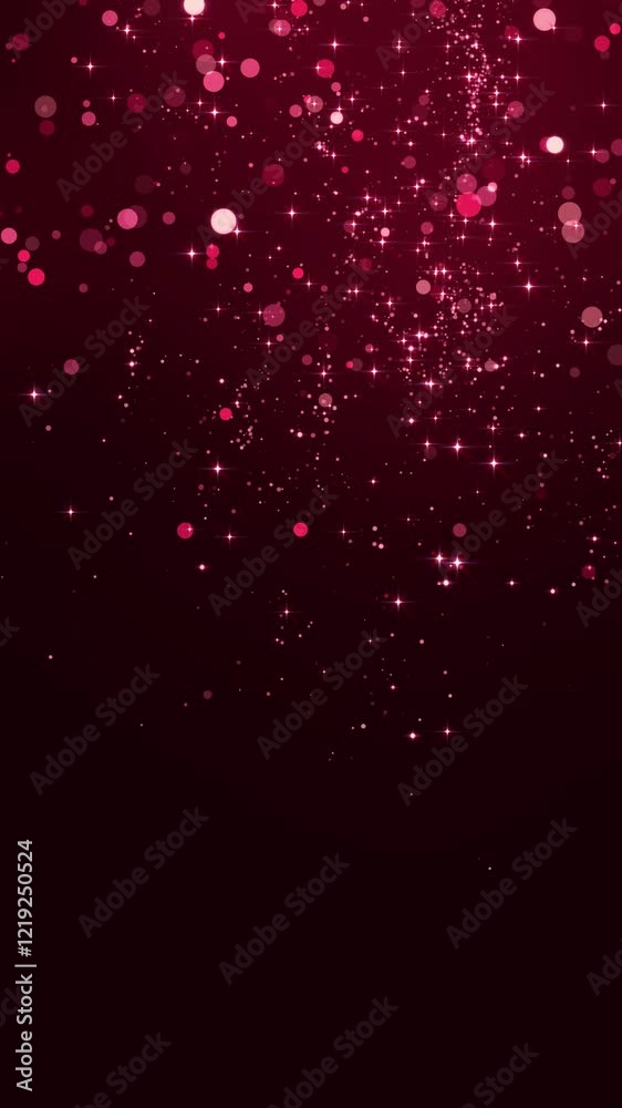 abstract red shiny stars glitter and bokeh lights animation, new year, valentine and christmas, vertical social media motion background abstract red shiny stars glitter and bokeh lights animation, new year, valentine and christmas, vertical social media motion background