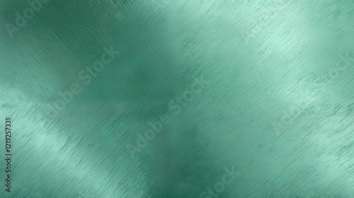 Seafoam Green Brushed Metal with Soft Velvet Texture