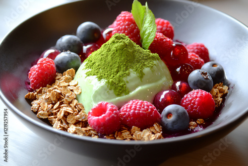  matcha acai bowl photo