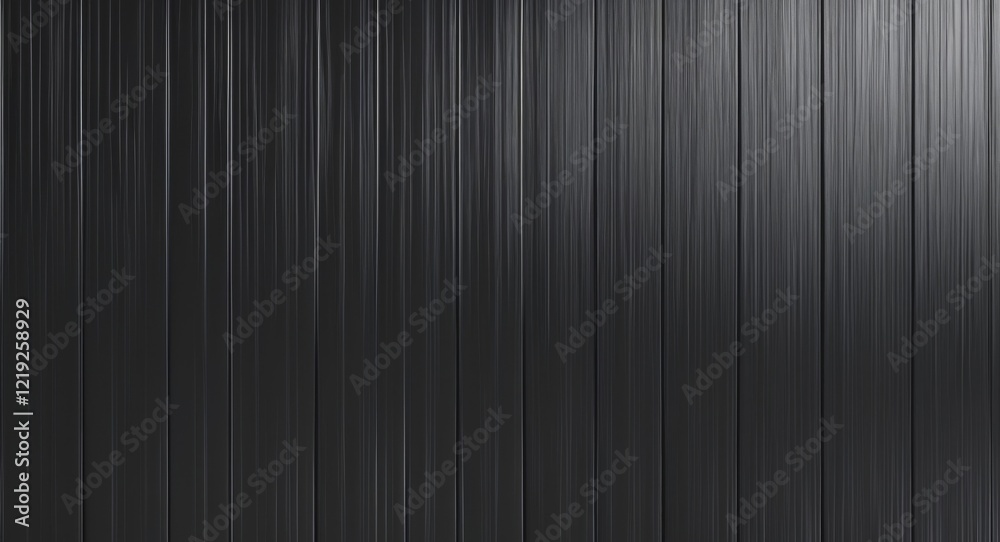 Black Metallic Background with Fine Brushed Texture in Vertical Lines Black Metallic Background with Fine Brushed Texture in Vertical Lines