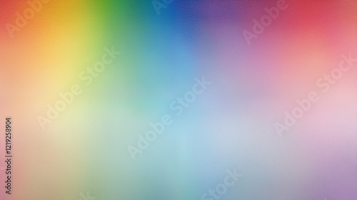 Rainbow Gradient with Leather Texture and Frosted Finish