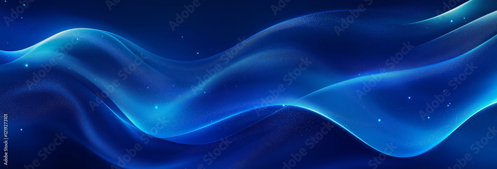 Obraz premium Abstract blue background. Christmas background