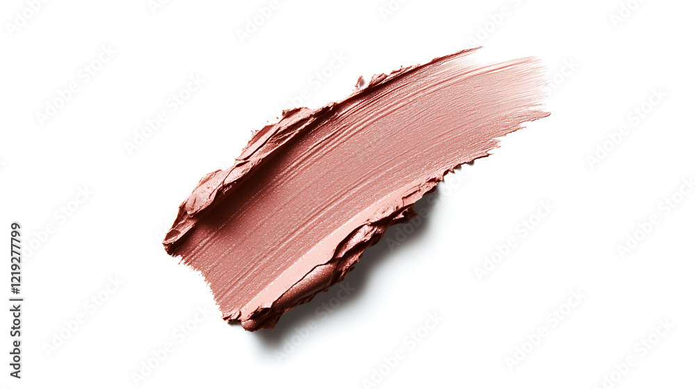 Swatched lipstick sample showing texture and color. Perfect for makeup ads or beauty blogs. Swatched lipstick sample showing texture and color. Perfect for makeup ads or beauty blogs.