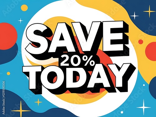 Save Twenty Percent Today On Sale Now photo