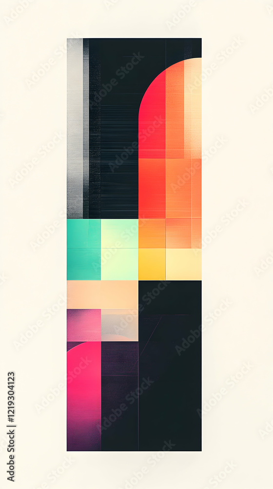 Abstract geometric art; colorful shapes and hues; modern design; website background Abstract geometric art; colorful shapes and hues; modern design; website background