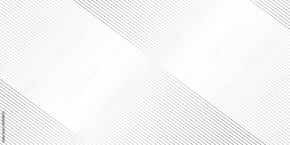 Fototapeta premium Vector gradient gray line abstract pattern Transparent monochrome striped texture, minimal background. Abstract background wave line elegant white striped diagonal line technology concept web texture.