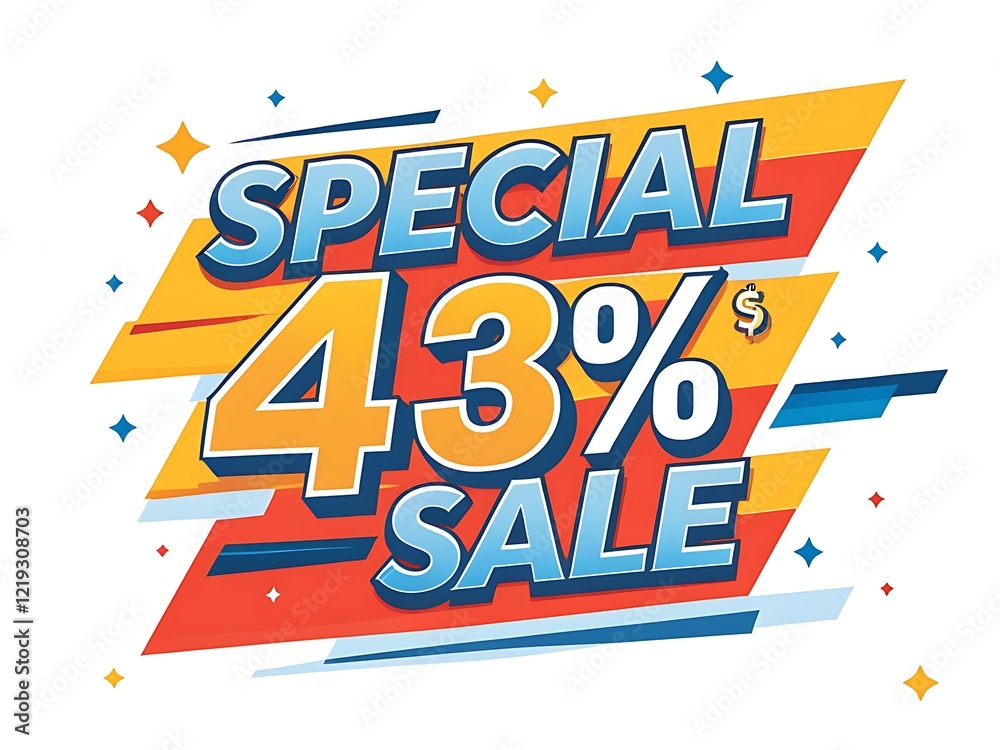 Special Forty Three Percent Sale Announcement Special Forty Three Percent Sale Announcement
