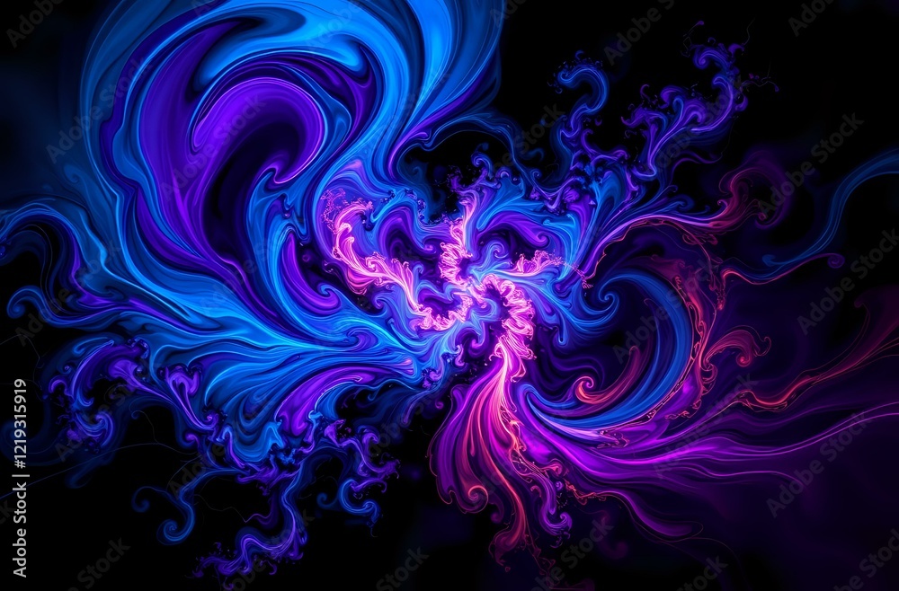 Cosmic Turbulence: Vibrant Galaxy Explosion Cosmic Turbulence: Vibrant Galaxy Explosion