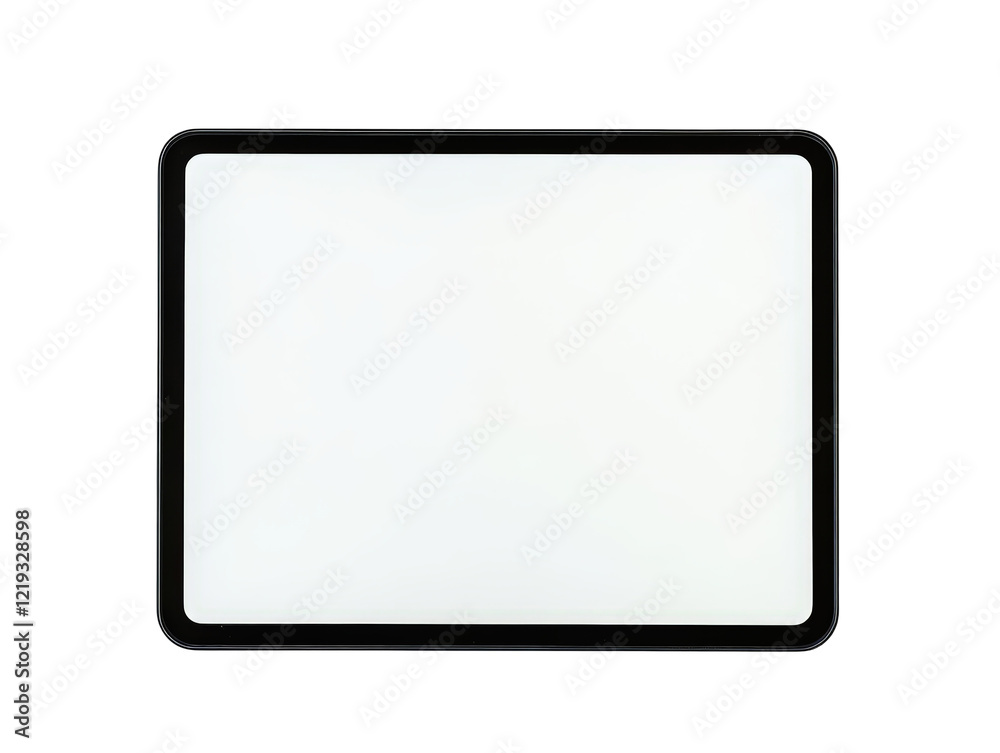Isolated White Board with Black Frame Isolated White Board with Black Frame