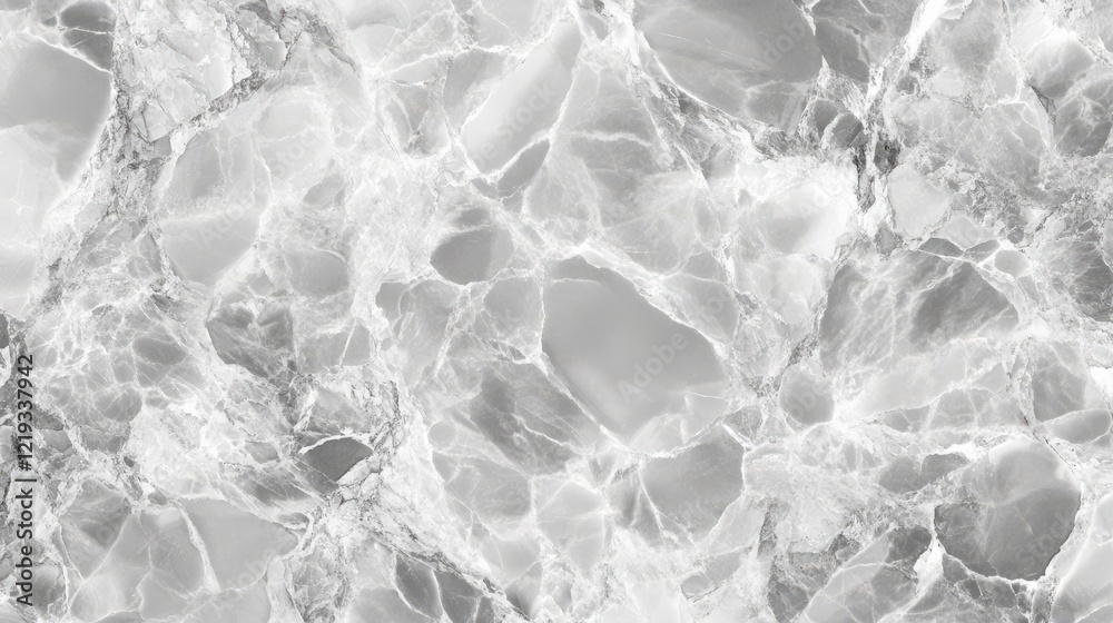 Obraz premium Elegant gray marble with smooth texture and subtle white veins showcasing luxurious natural beauty in well-lit setting
