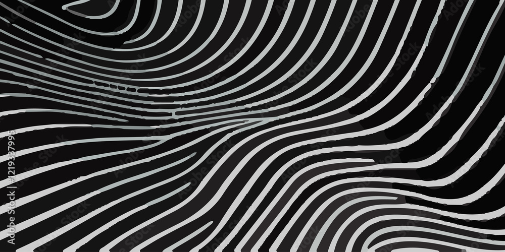 Minimalist Black Background with an Intricate Pattern of Flowing White Wavy Lines: A Modern Abstract Design. Elegant Abstract Design Featuring a Black Backdrop with Contrasting White Wavy Lines Minimalist Black Background with an Intricate Pattern of Flowing White Wavy Lines: A Modern Abstract Design. Elegant Abstract Design Featuring a Black Backdrop with Contrasting White Wavy Lines