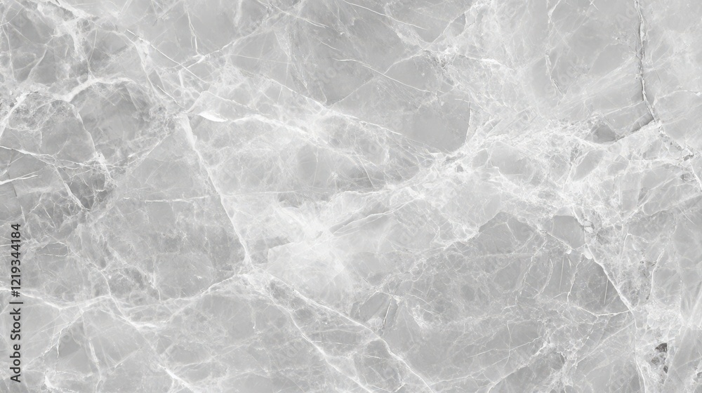 Naklejka premium Captivating gray marble texture with subtle white and cream veins showcasing elegance and luxury