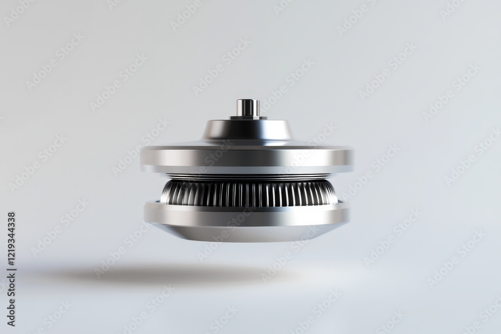 Advanced rotor design showcases cutting-edge engineering in a hovering state