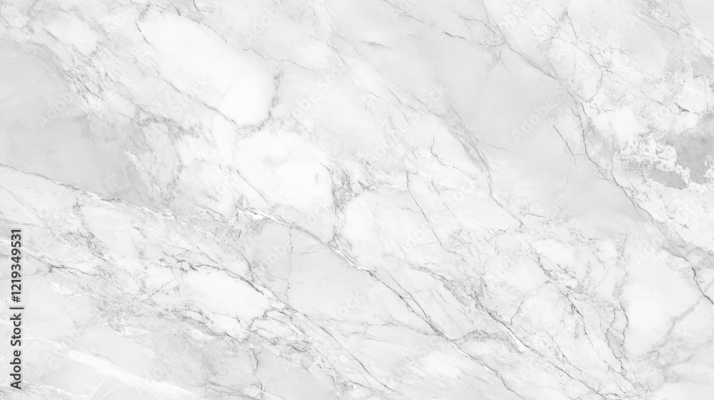Fototapeta premium Elegant gray marble surface featuring subtle white and cream veins for a luxurious and sophisticated backdrop