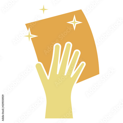 hand cleaning vector illustration