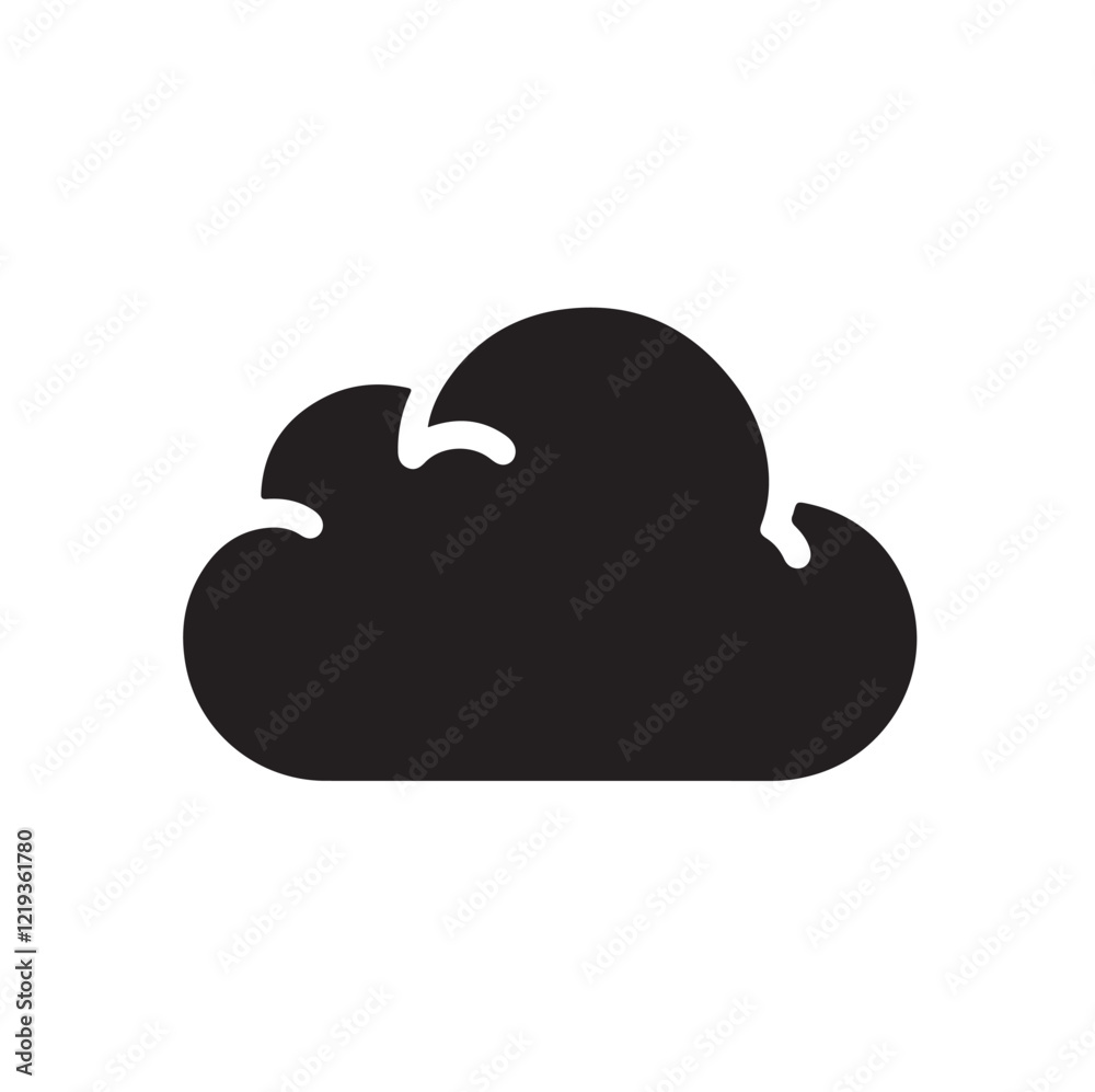 cloud silhouette cloud silhouette