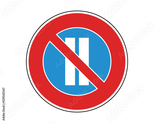 Traffic Sign Indicating No Parking on Even Days of the Month on Public Roads, High-Quality Vectorial Stock Image Free Download Traffic Sign Indicating No Parking on Even Days of the Month on Public Roads, High-Quality Vectorial Stock Image - GFXLoad