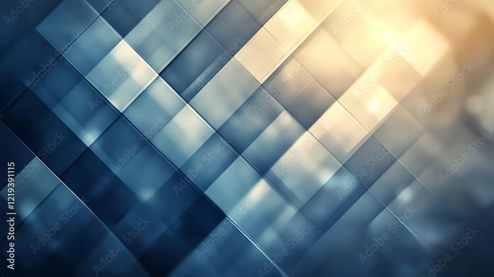 Abstract Blue and Beige Geometric Pattern Background Abstract Blue and Beige Geometric Pattern Background