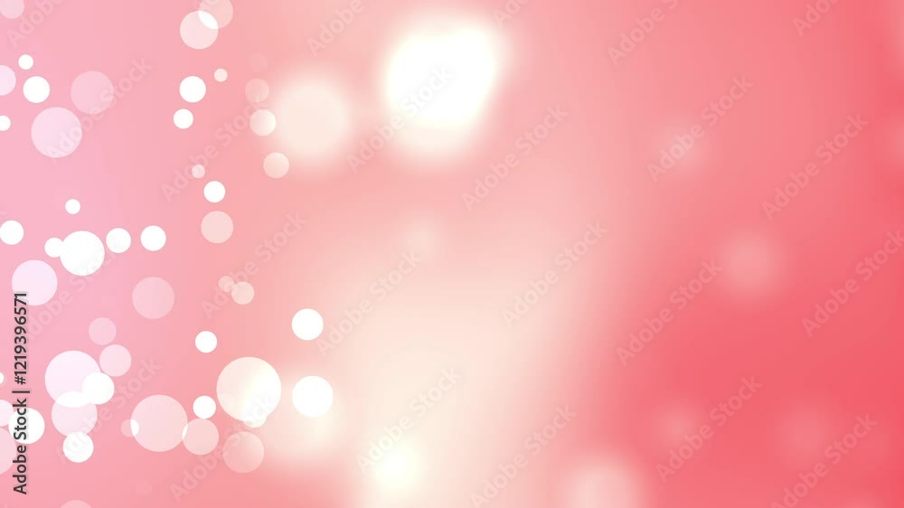 Passion red pink romantic blush background with white translucent scattering circles, ideal for abstract design projects, feminine branding, and creative backgrounds for social media Passion red pink romantic blush background with white translucent scattering circles, ideal for abstract design projects, feminine branding, and creative backgrounds for social media