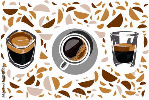 cup of coffee background