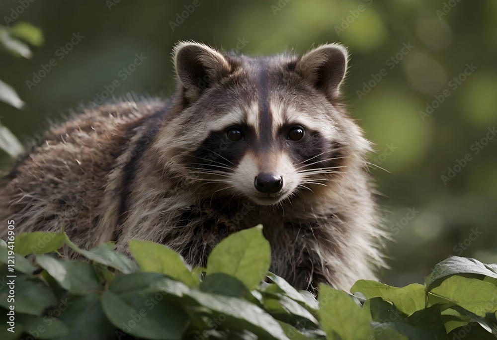 The Curious Raccoon (Procyon lotor) The Curious Raccoon (Procyon lotor)