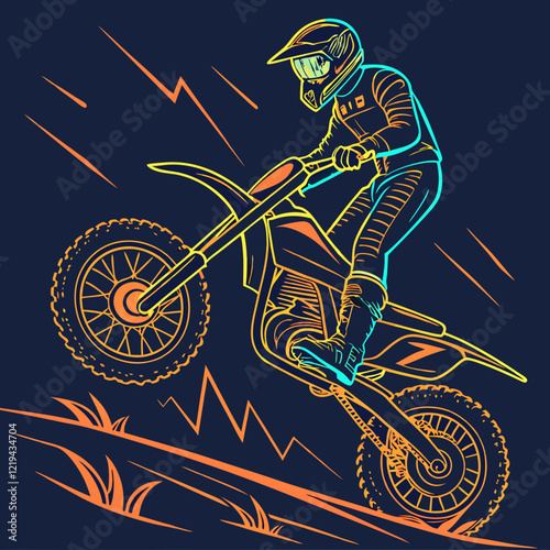 biker riding a bike
