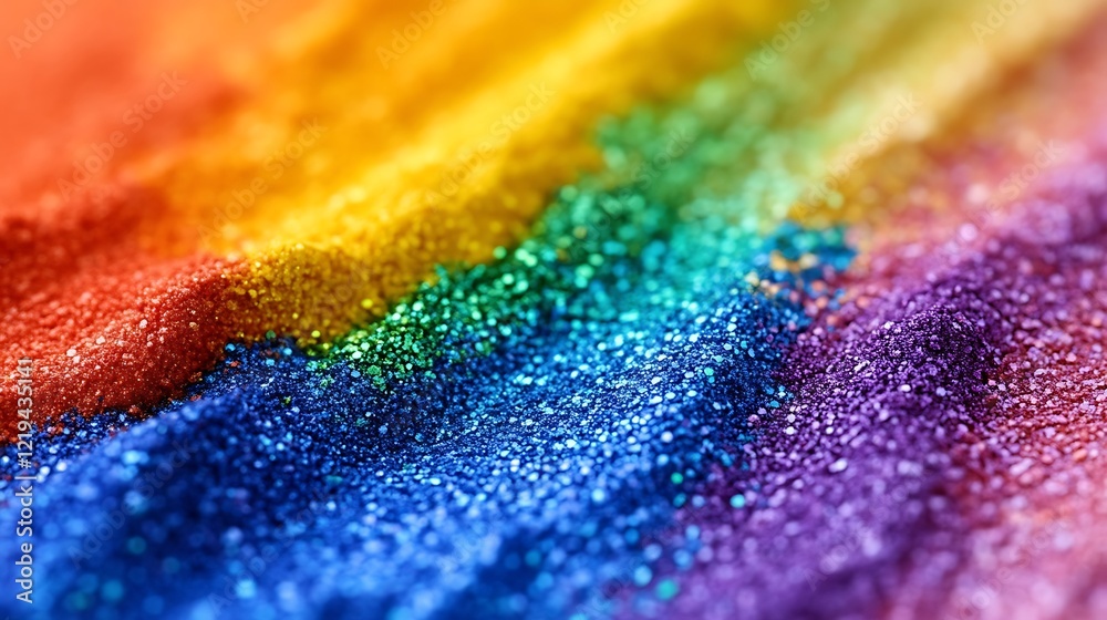 Rainbow Glitter Texture Colorful Sparkle Background Rainbow Glitter Texture Colorful Sparkle Background