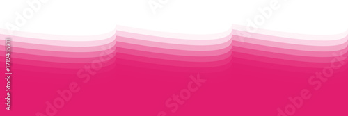 gradient repeating waves pattern
