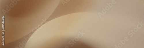 Dark brown gradient mesh background with noise as a seamless pattern. Soft mocha mousse color abstract vector illustration
