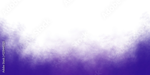 Fototapeta Naklejka Na Ścianę i Meble -  Purple smoke cloud fog dust isolated on transparent background. Colorful smoke smog misty fog steam explosion special effect. Smoke texture for Compositing, covering, overlay, design elements, PNG