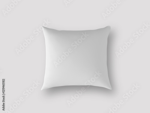 White pillow mockup, Cushion mockup