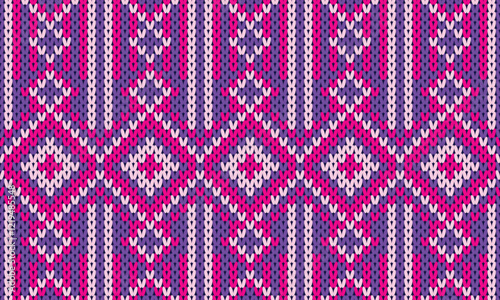 Seamless printable knitting patterns, wallpapers, ultra-high resolution raster illustrations, print-on-demand patterns.