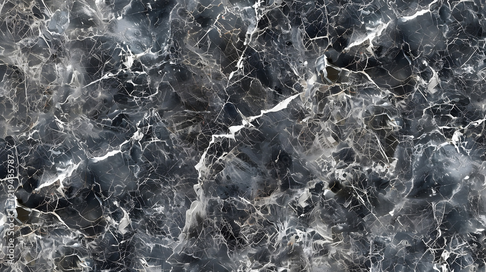 Obraz premium Gray marble pattern texture, generative ai
