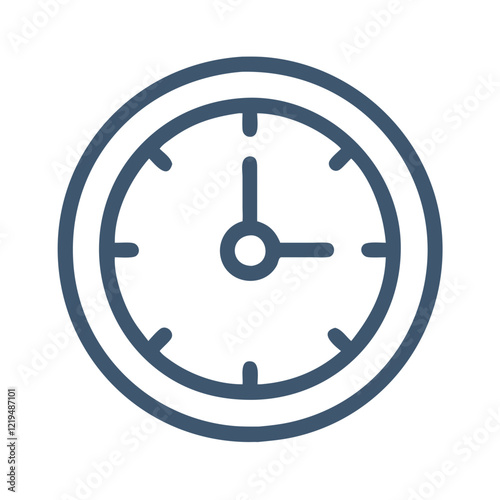 Free Download clock icon - vector - GFXLoad