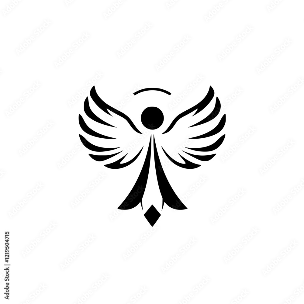 Obraz premium Celestial Angel Wings: A Sacred Symbol of Hope, Faith, and Divine Protection