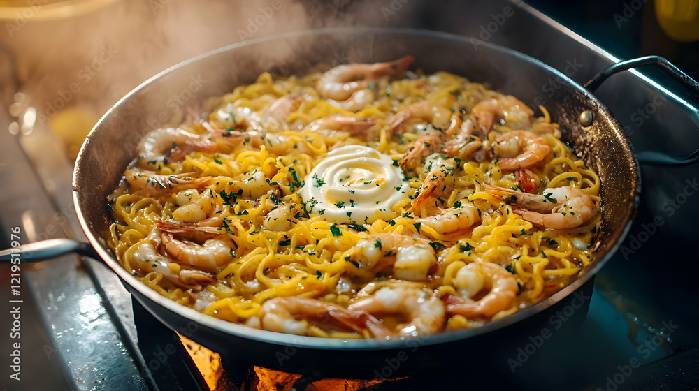Aromatic Shrimp Pasta Recipe: Creamy Garlicky and Delicious Aromatic Shrimp Pasta Recipe: Creamy Garlicky and Delicious