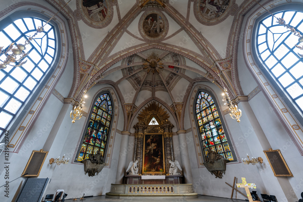 Obraz premium Saint Clara Church - Stockholm, Sweden