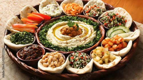 A Feast of Flavors: Delicious Mediterranean Mezze Platter