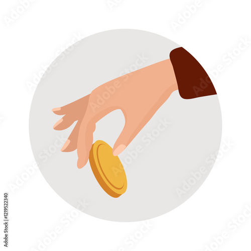 Hands with money for charity donation Fundraiser support aid