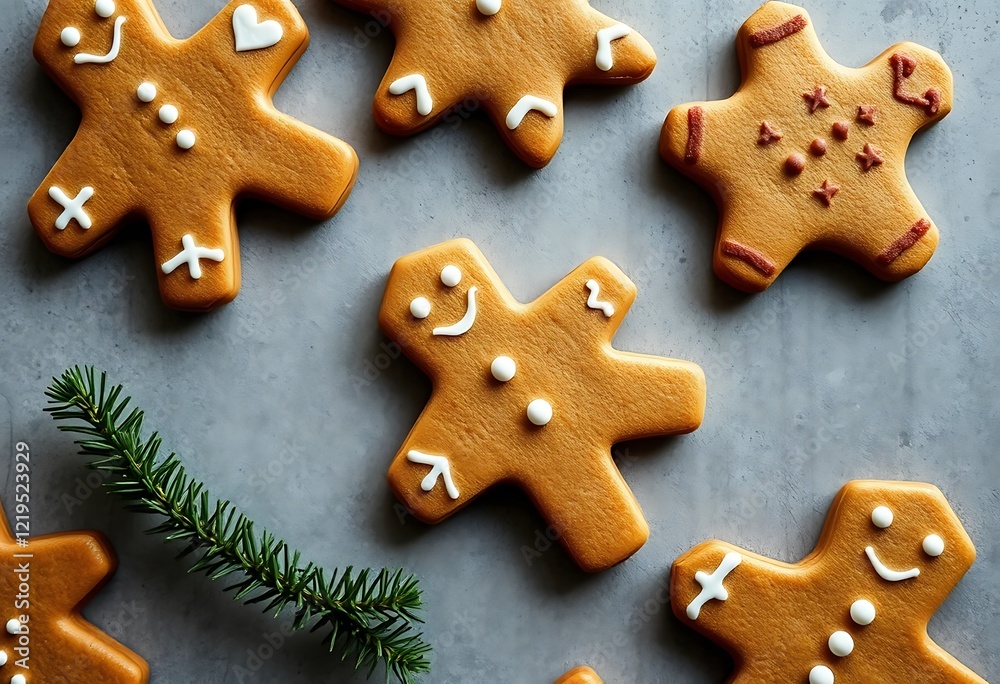 Gingerbread Men and Star Cookies: A Festive Autumnal Baking Delight Gingerbread Men and Star Cookies: A Festive Autumnal Baking Delight
