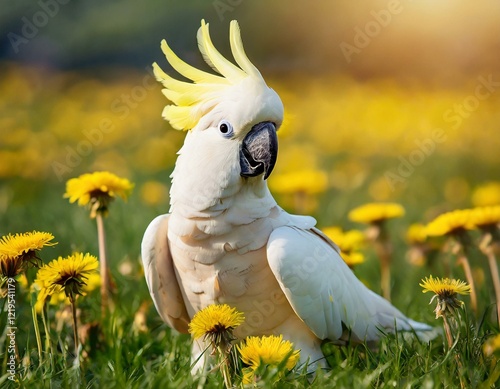 Zwischen Blumen photo