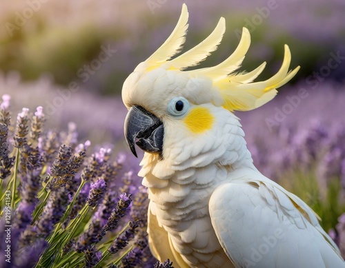 Zwischen Blumen photo