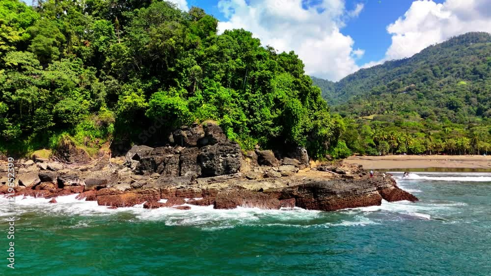 Aerial Views of Playa Hermosa: Costa Rica’s Tropical Paradise